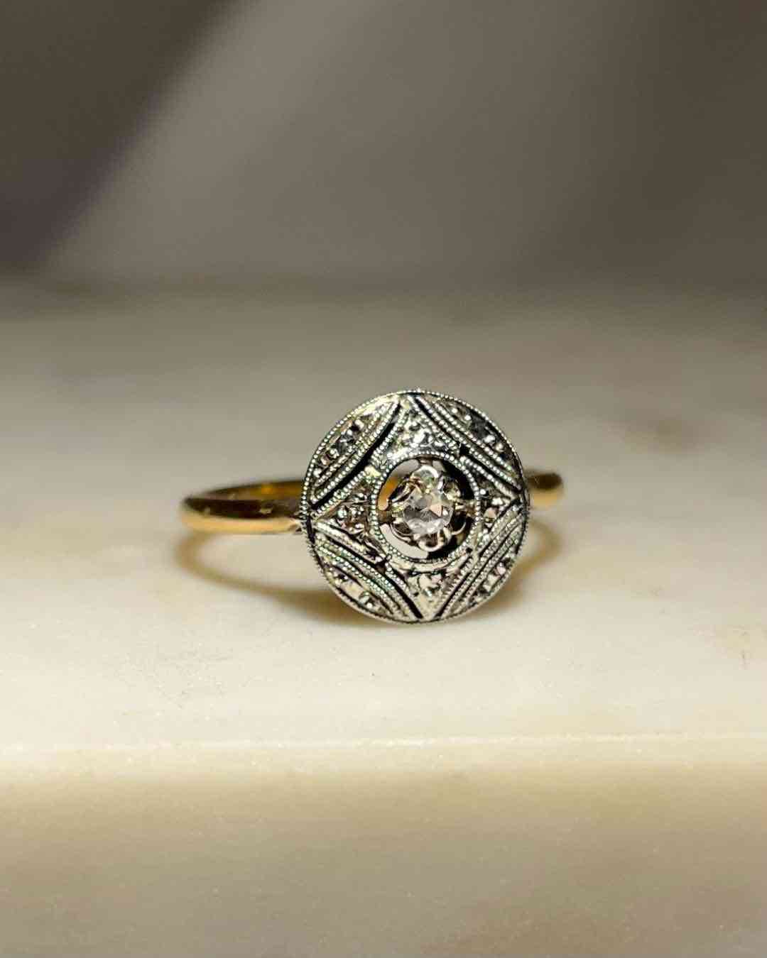 Bague Art déco Diamants "Imane"