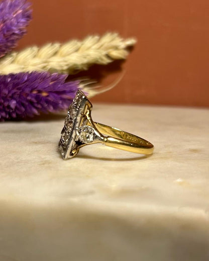 Bague Art-déco 1.70 Carat de Diamants &quot;Paula&quot;