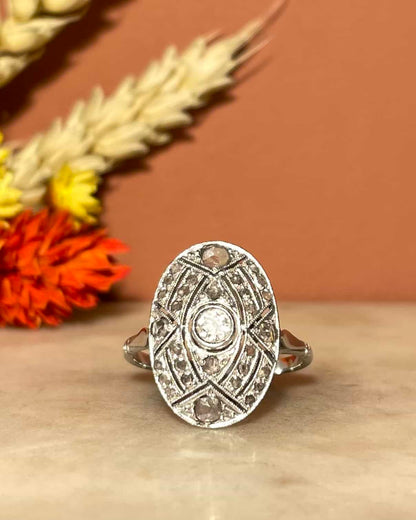 Bague Art-déco 31 Diamants &quot;Nakiya &quot;