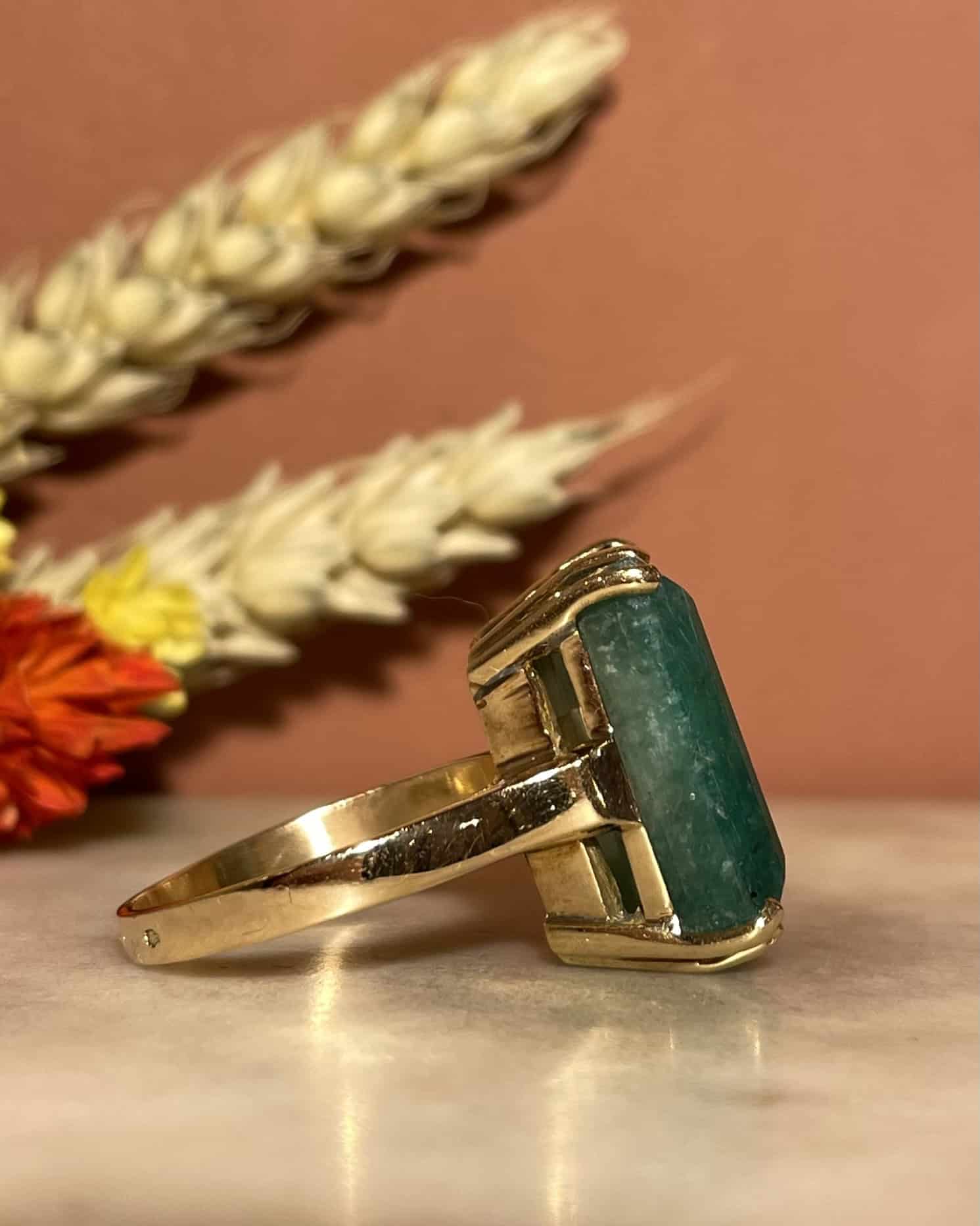 Bague Cocktail Emeraude 11.5 Carats "Tatia"