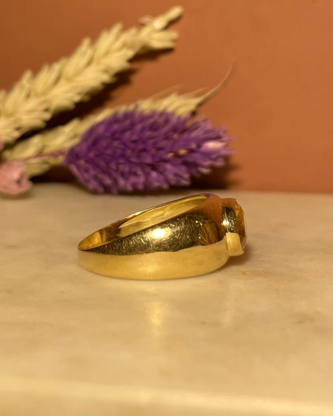 Anillo brazalete de citrino de 1,80 quilates «Louann»
