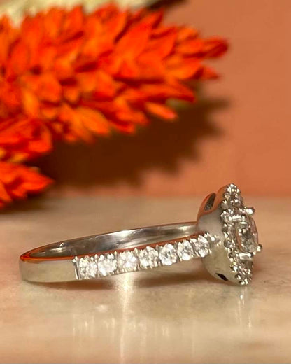 Bague Marguerite 27 Diamants &quot;Miranda&quot;