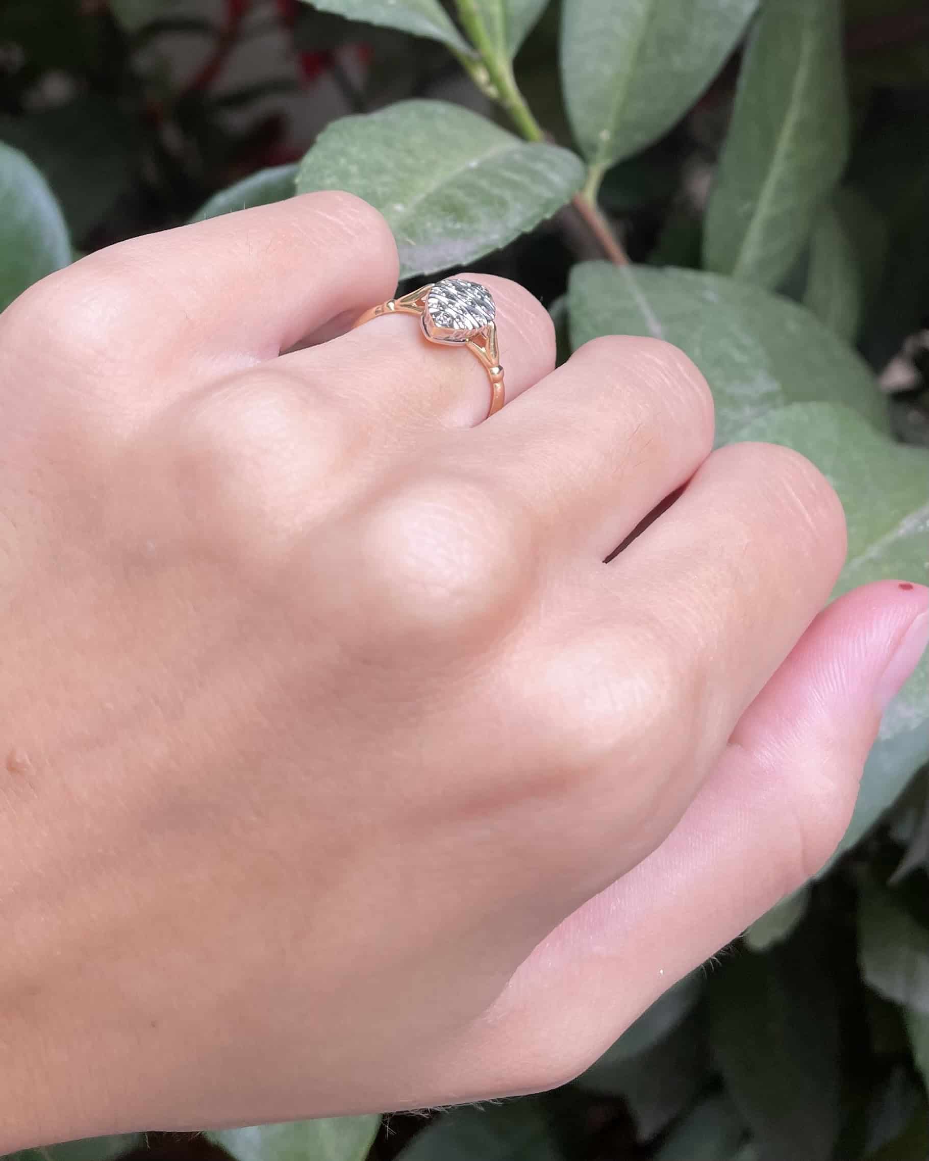 Bague Vintage Marquise 13 Diamants &quot;Syntia&quot;