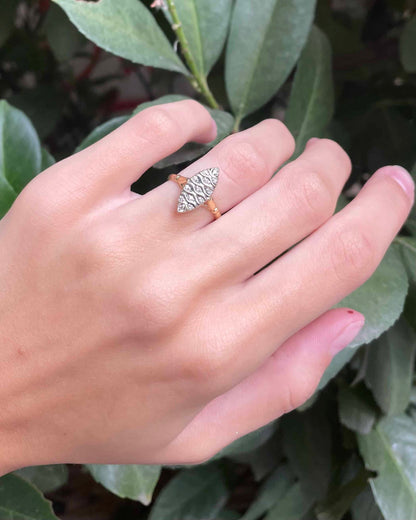 Bague Vintage Marquise 13 Diamants &quot;Syntia&quot;