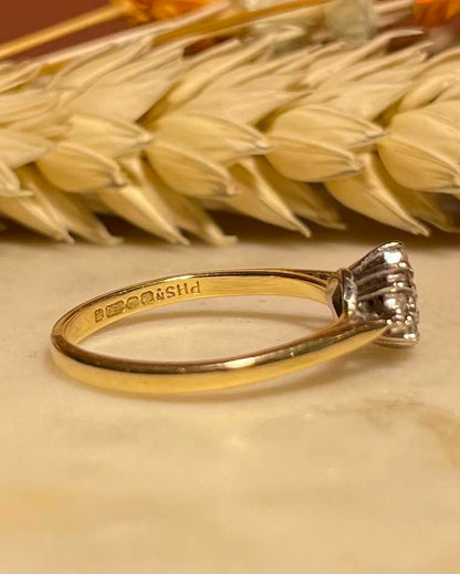 Bague Étincelle de 16 Diamants &quot;Rahma&quot;
