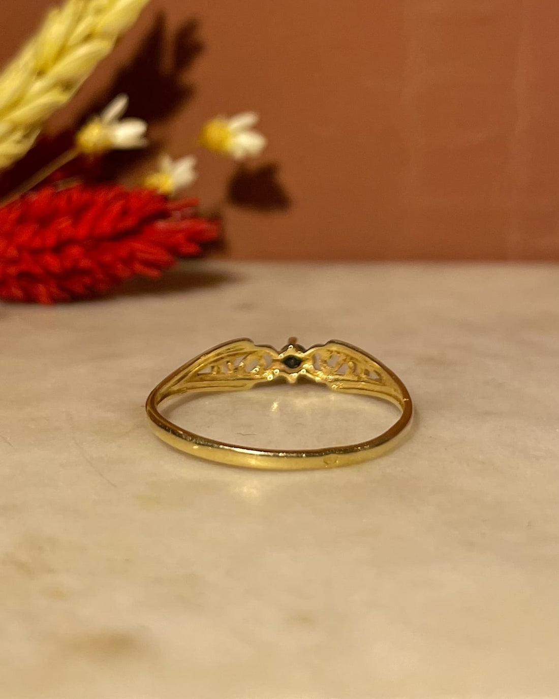 Bague Jonc Saphir &quot;Ronnie&quot;