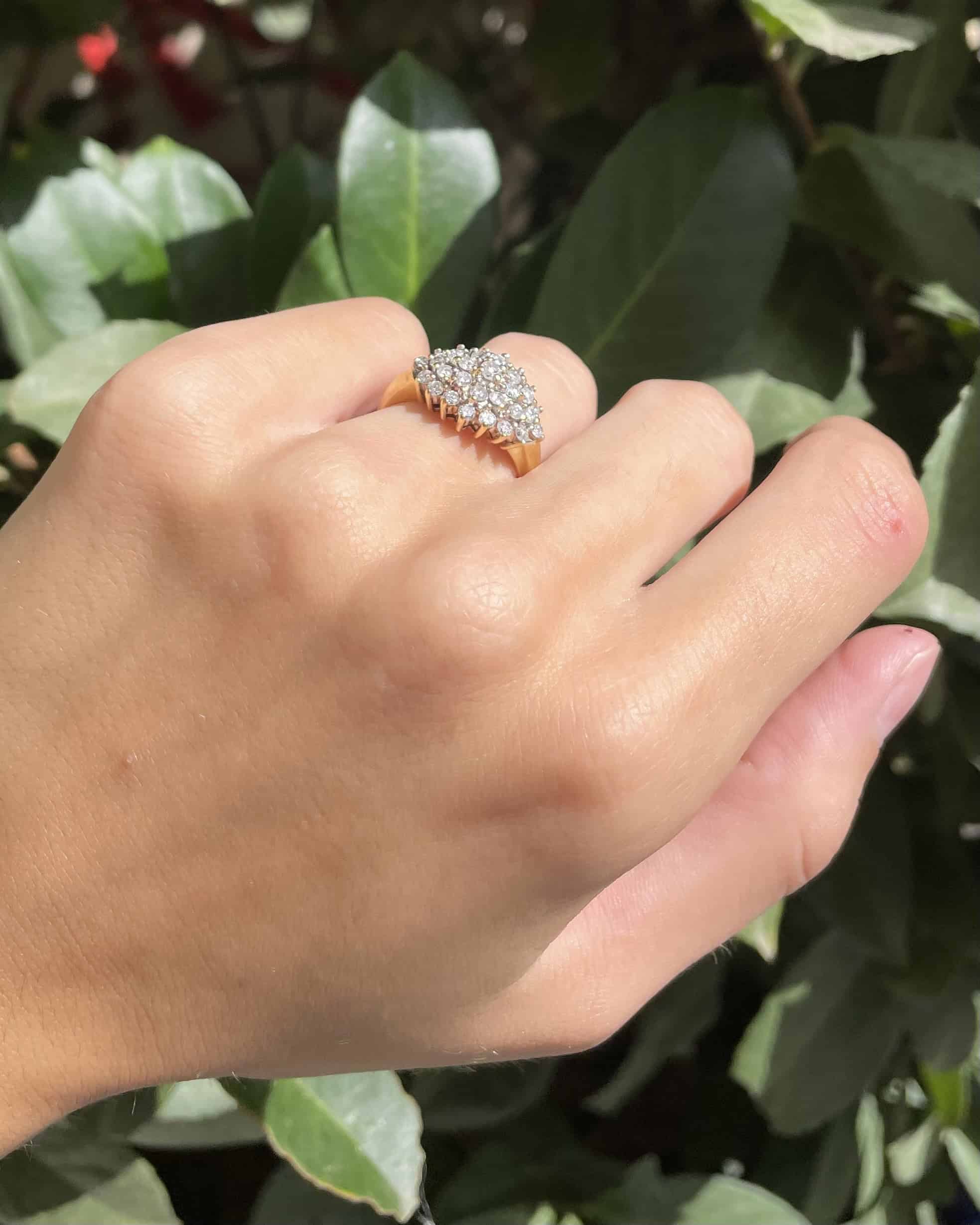 Bague Rivière 31 Diamants 0.80 carat "Héléana"