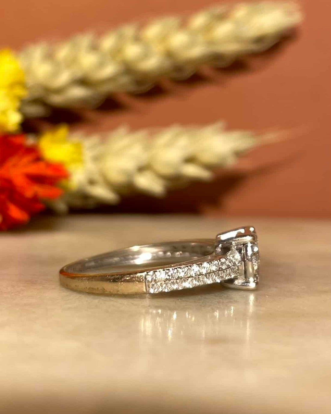 Bague Solitaire 43 Diamants &quot;Layna&quot;