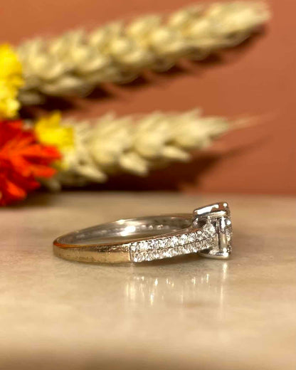 Bague Solitaire 43 Diamants &quot;Layna&quot;