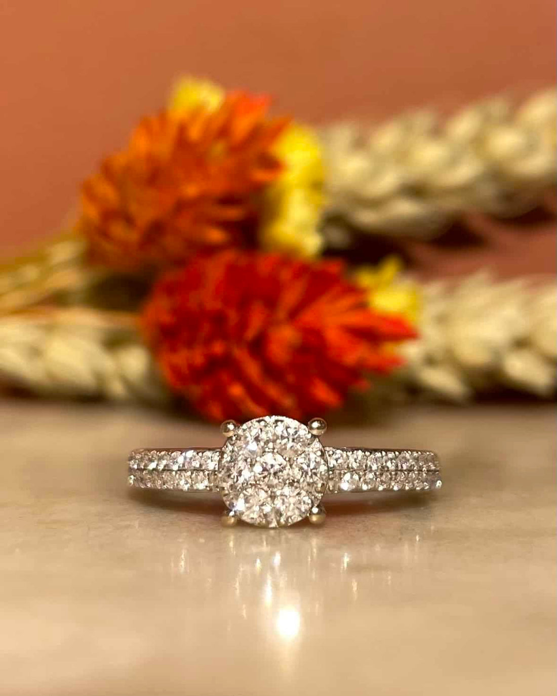 Bague Solitaire 43 Diamants &quot;Layna&quot;