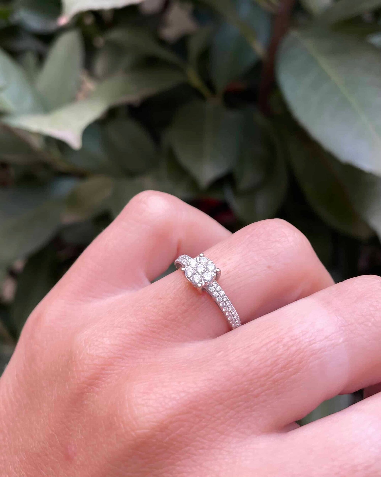 Bague Solitaire 43 Diamants &quot;Layna&quot;