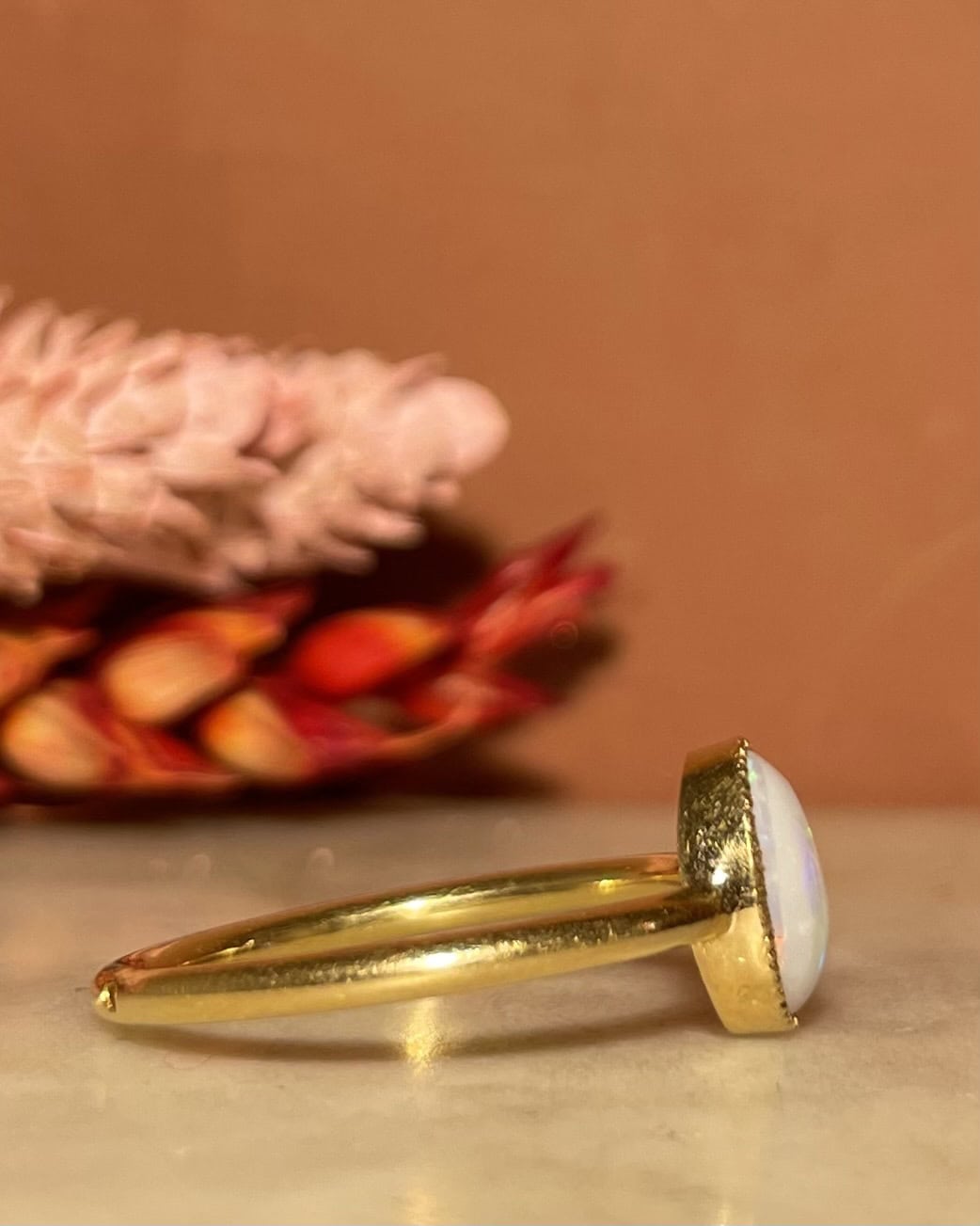 Bague Vintage Opale &quot;Hania&quot;