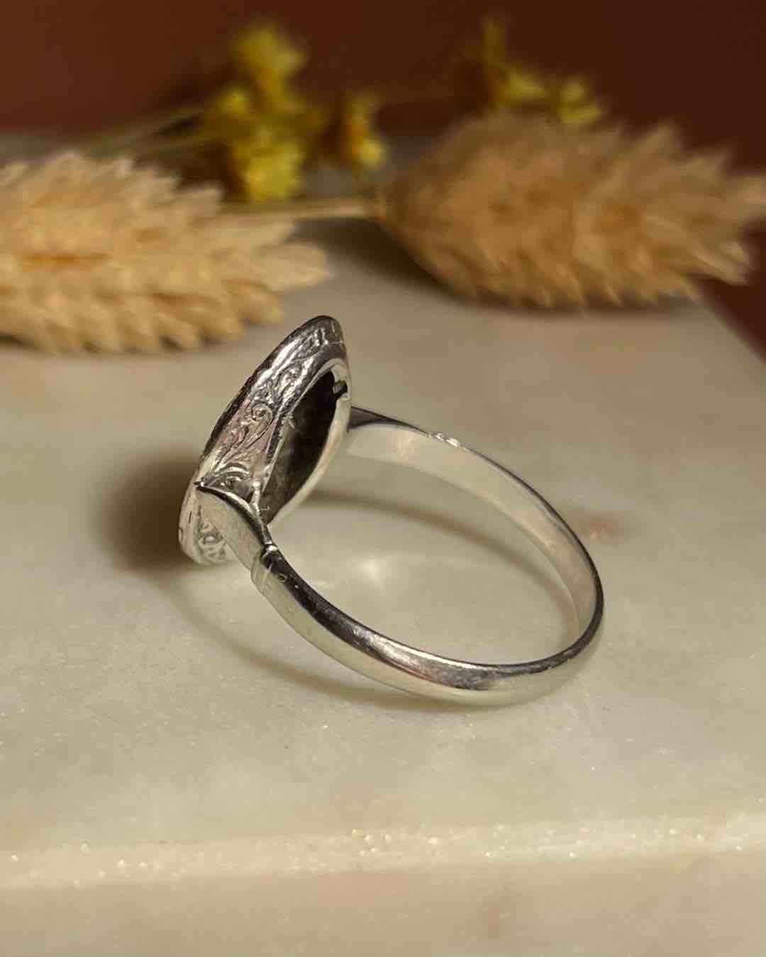 Bague Diamants Art-déco &quot;Tiwa&quot;