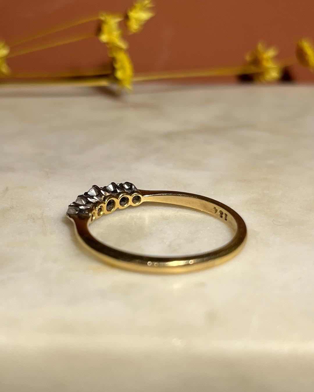 Bague Vintage Diamants &quot;Garance&quot;