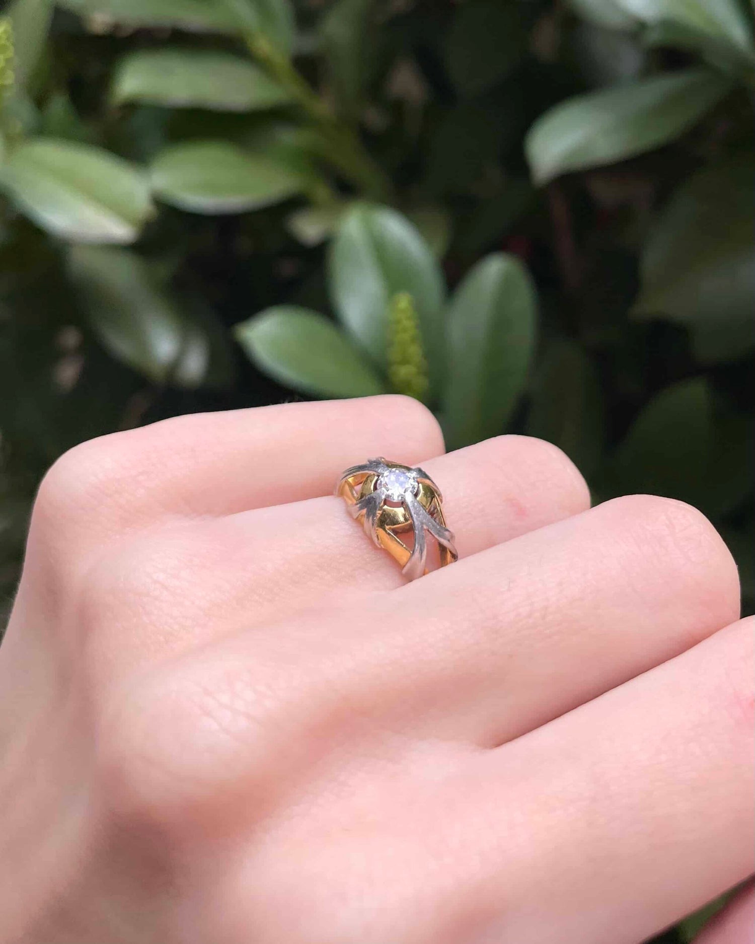 Bague Jonc Diamant 0.30 Carat &quot;Xaria&quot;