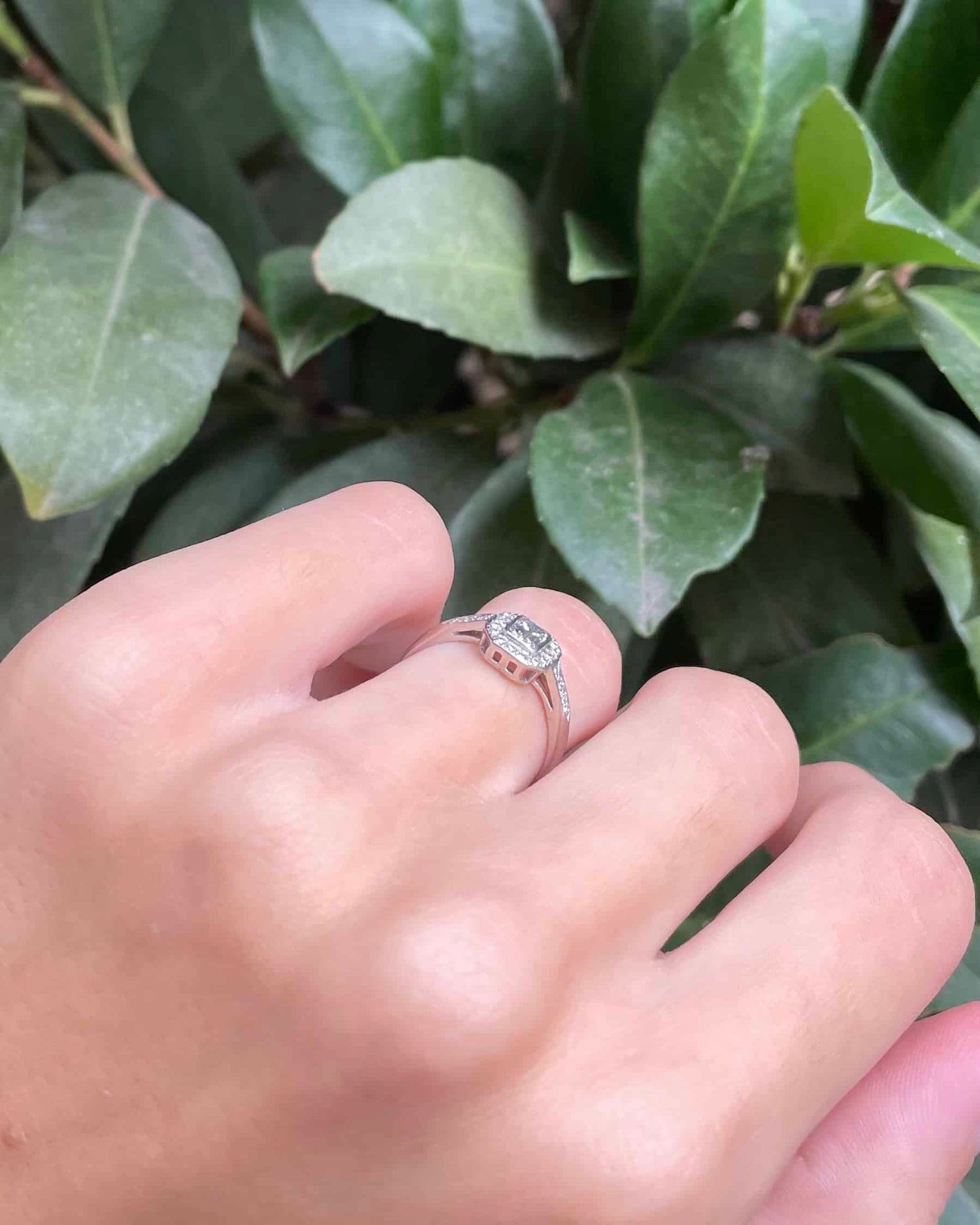 Bague Solitaire 23 Diamants &quot;Véro&quot;