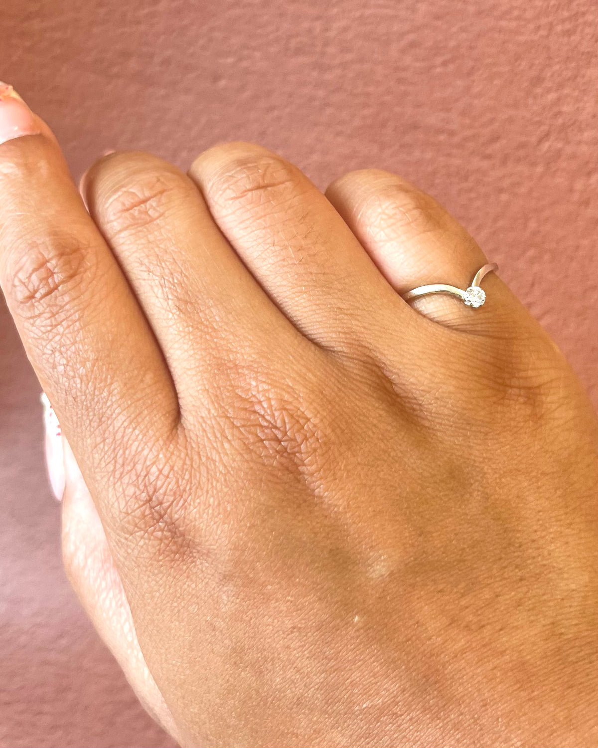“Elisa” Diamond Tiara Ring