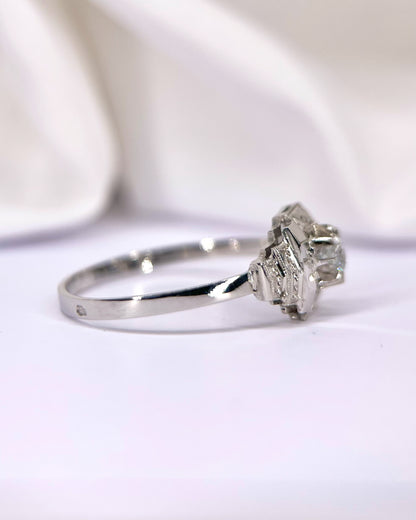 Bague Art-Déco Diamant "Lucien"