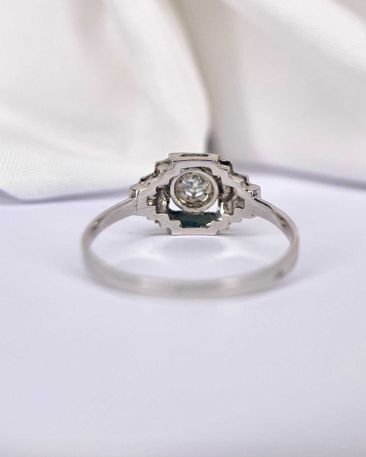 Bague Art-Déco Diamant "Lucien"