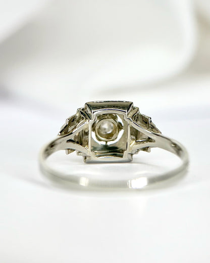 Bague Art-Déco Diamant "Claire"