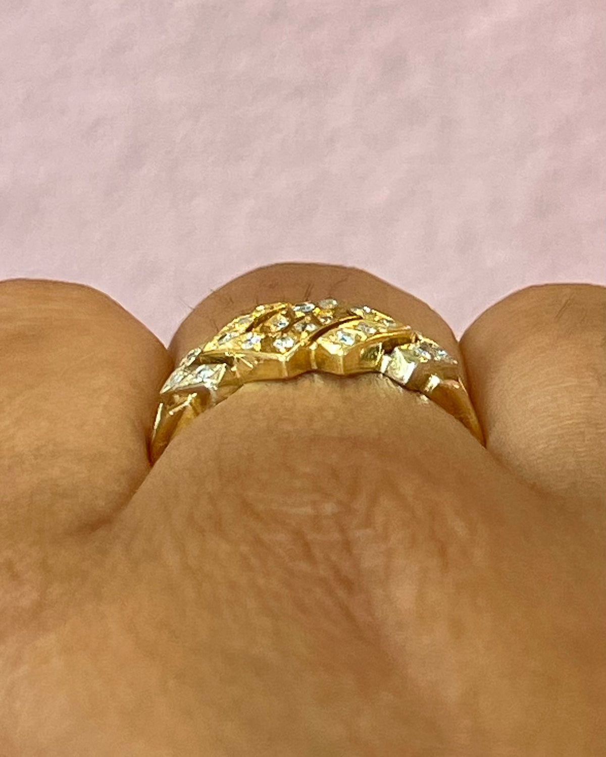 Anillo de banda con diamantes de 0,20 quilates «Isadora»