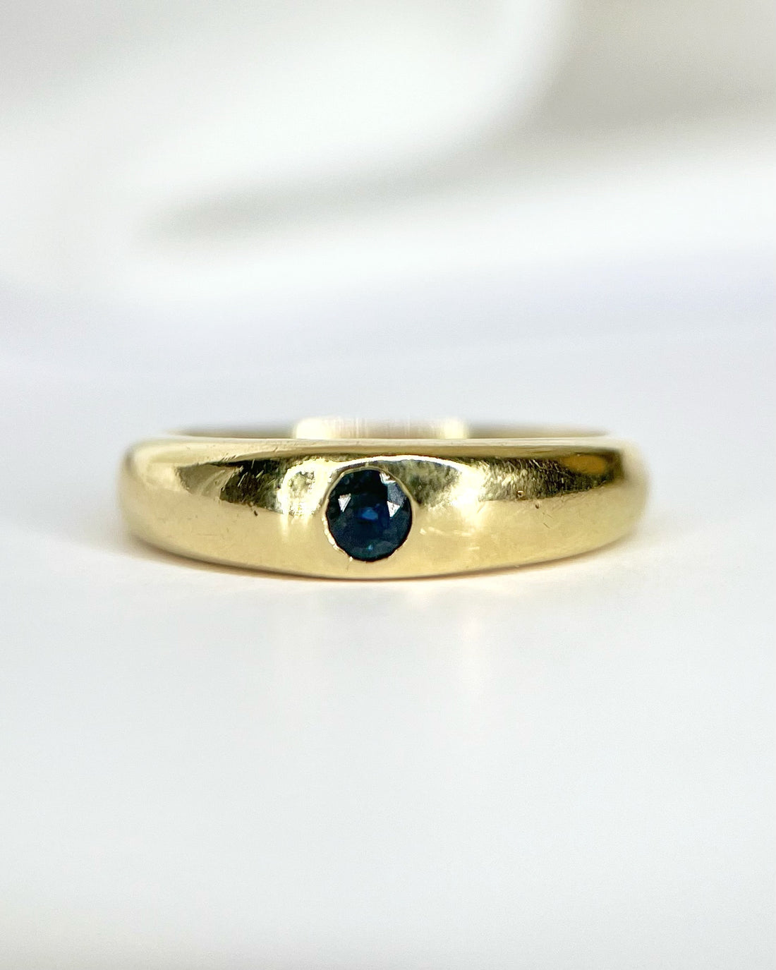 Bague Jonc Saphir "Samy"