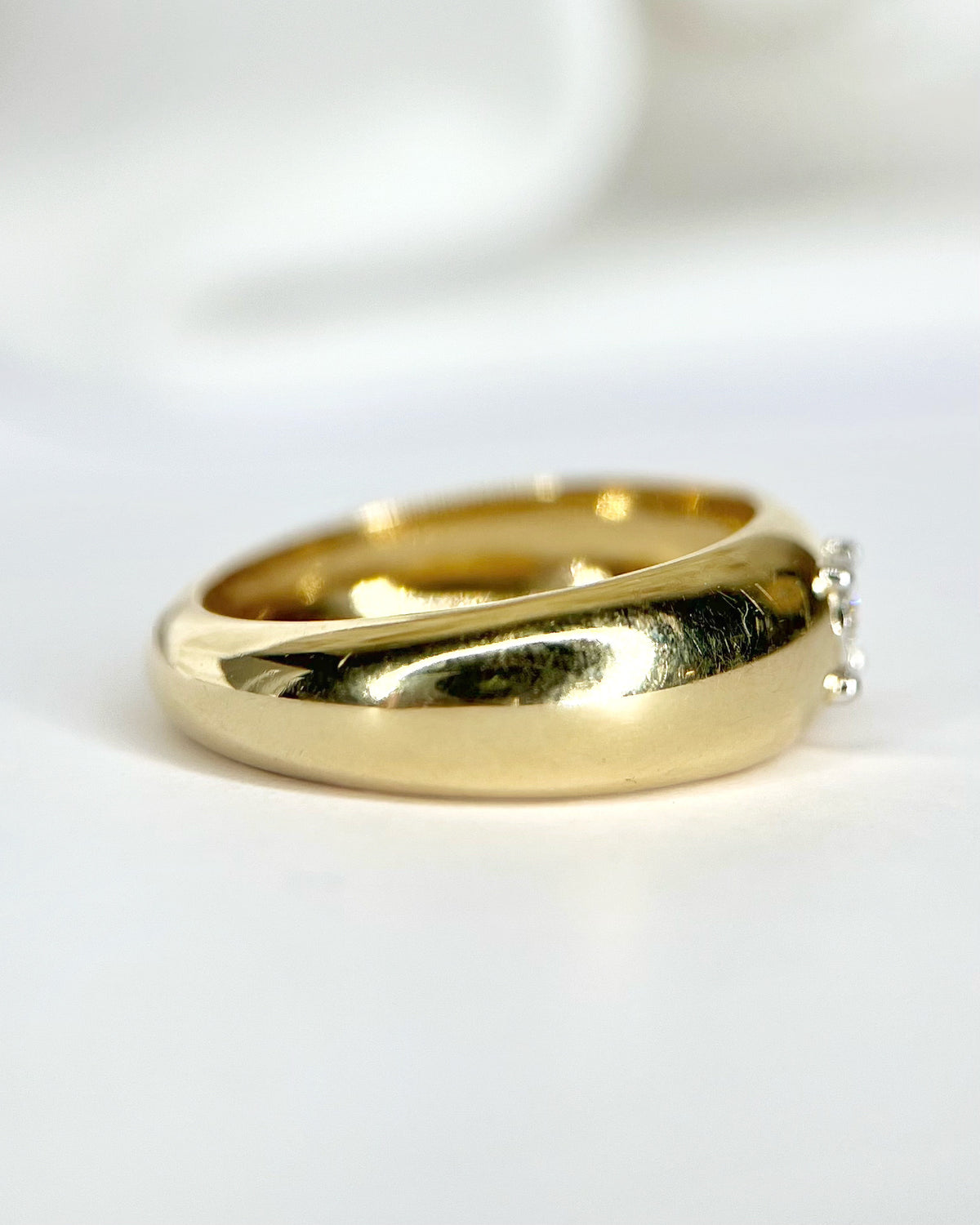 Bague Jonc Diamant "Clémentine"