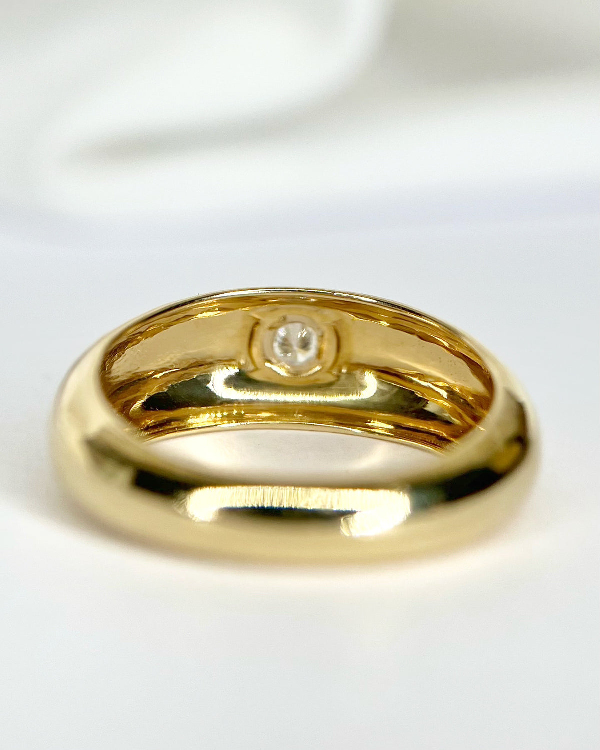 Bague Jonc Diamant "Clémentine"