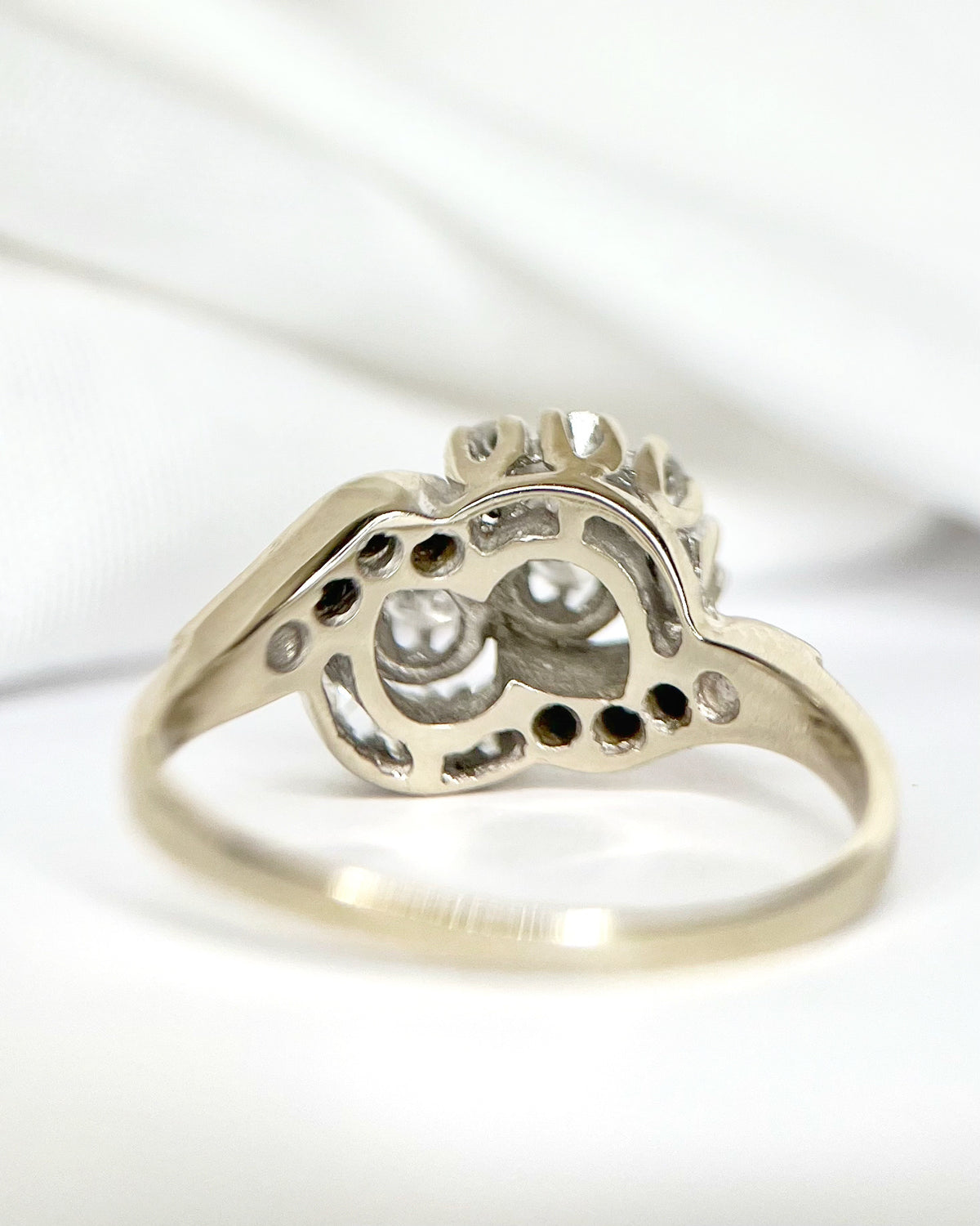 Art Deco Style Diamond Ring 0.44 carat "Kyllie"
