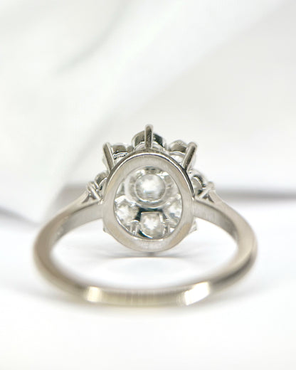 Bague Marguerite Diamants 2.70 carats 5.38g "Minerva"