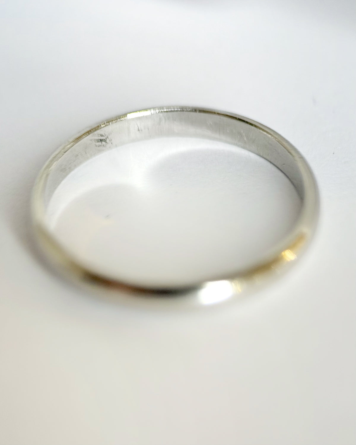 2.3mm Platinum Ring "Eloi"