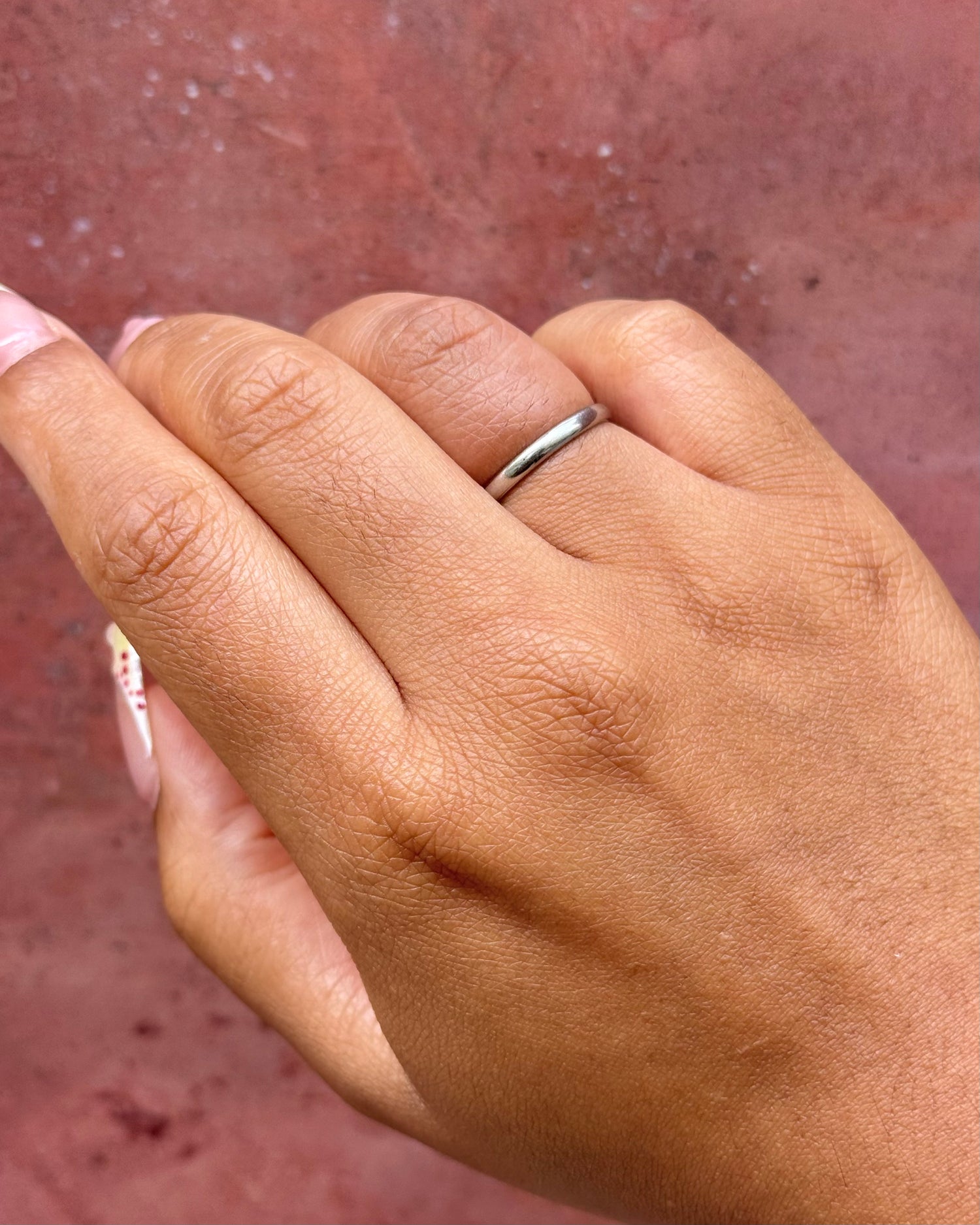 2.3mm Platinum Ring "Eloi"