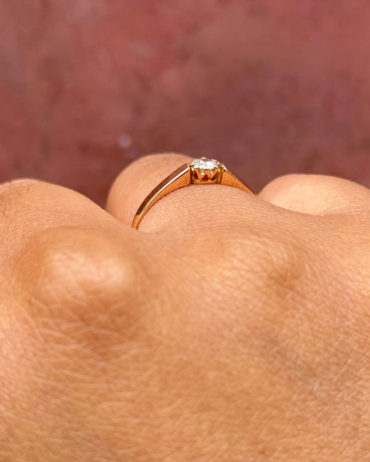 Solitaire Diamond Ring "Emilie"