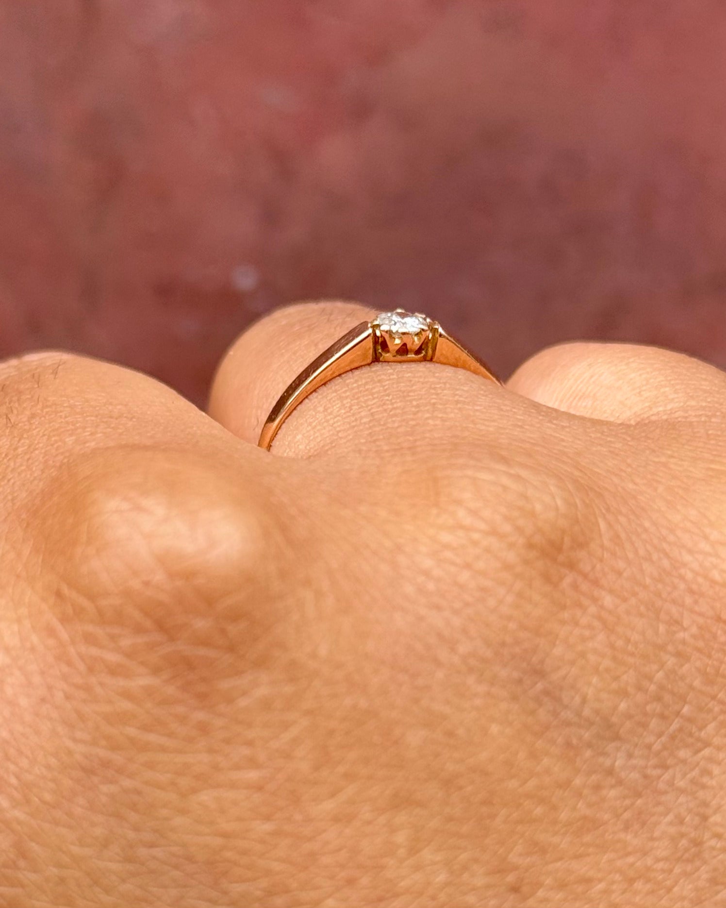 Solitaire Diamond Ring "Emilie"
