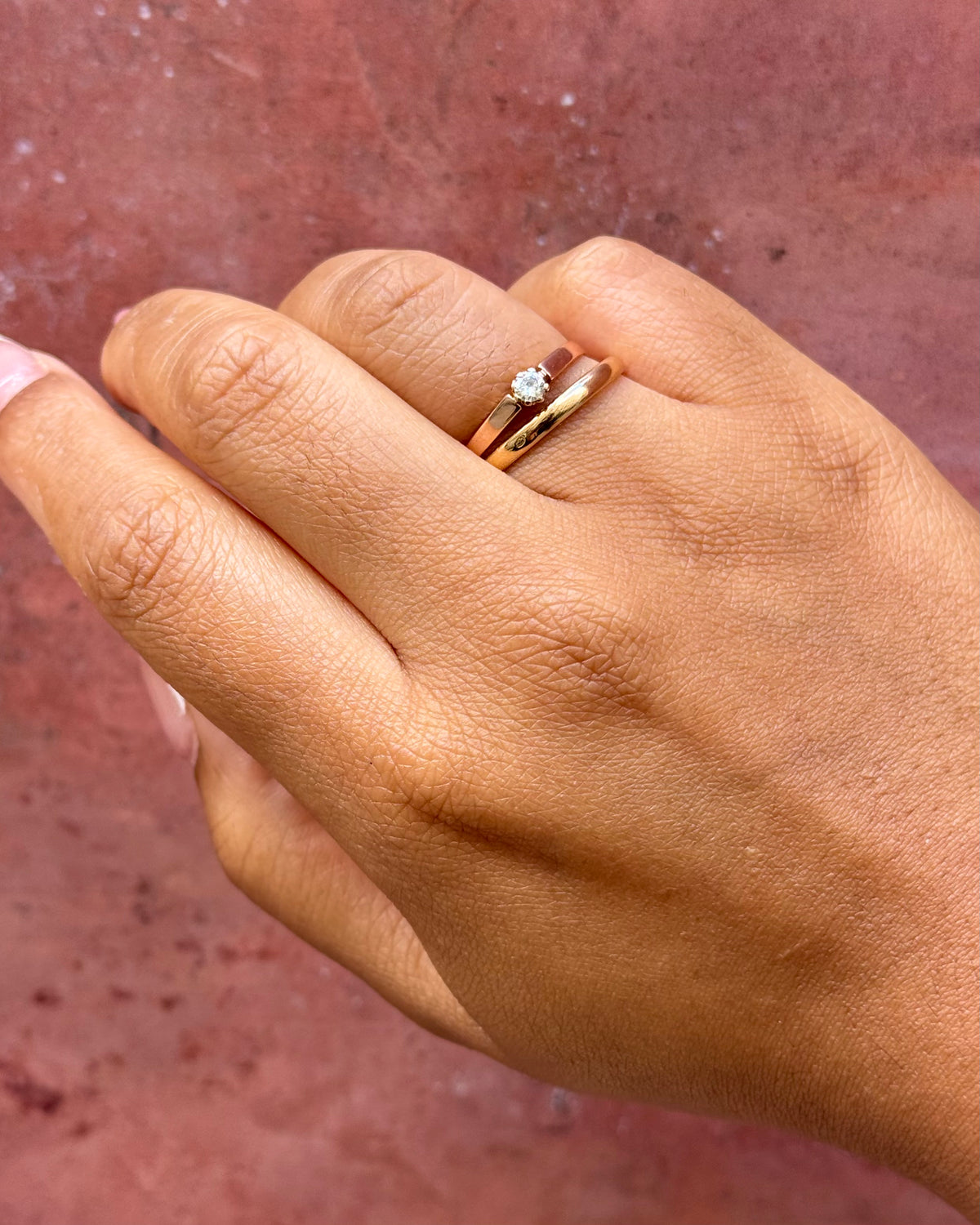 Solitaire Diamond Ring "Emilie"