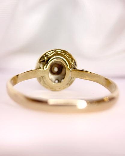 Bague Art-Déco Diamants "Abigael"