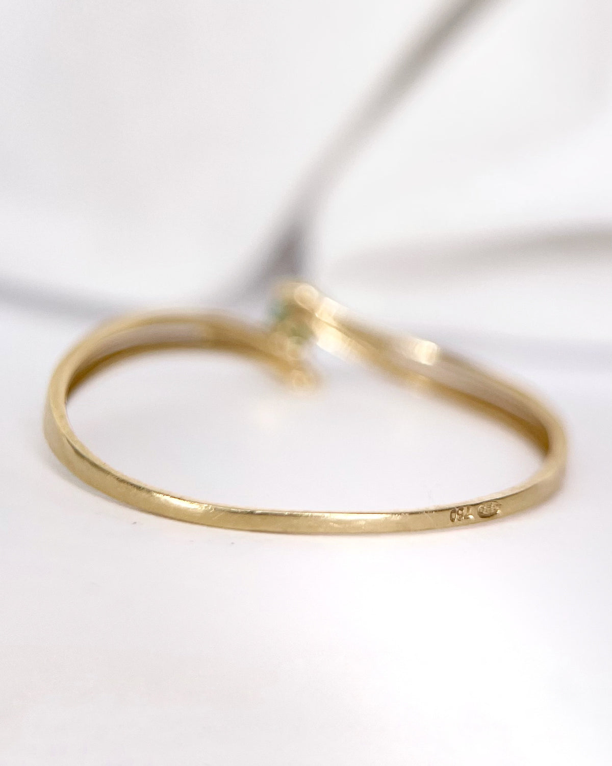 Anillo solitario Esmeralda «Sylvia»