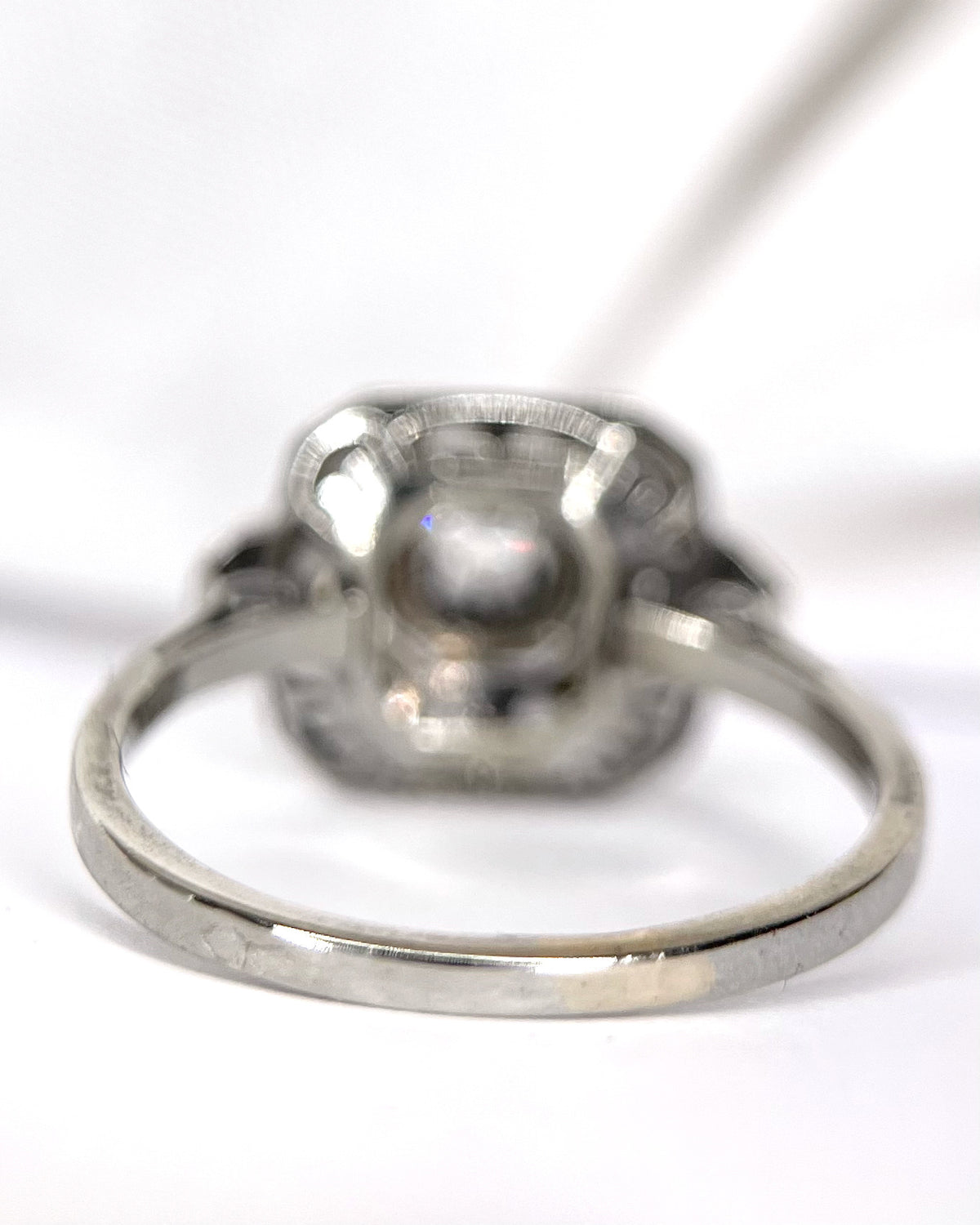 Anillo art déco con diamantes de 0.25 quilates "Ulysse"