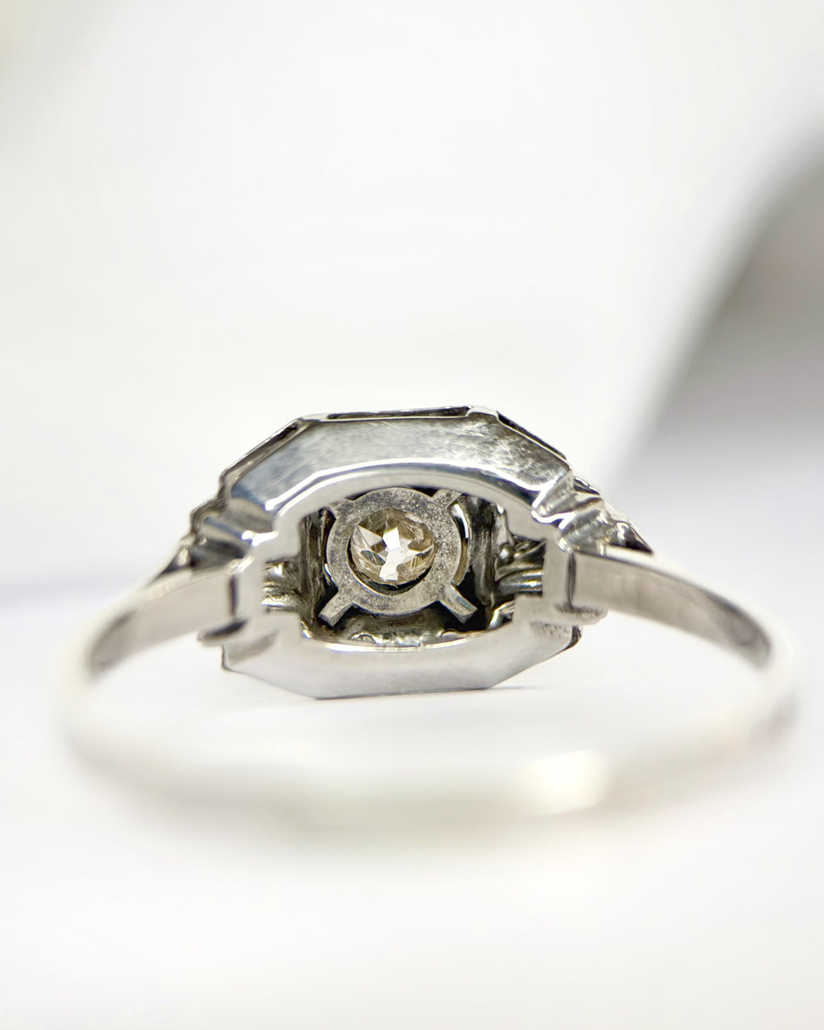 Bague Art-Déco Diamants "Victorine"