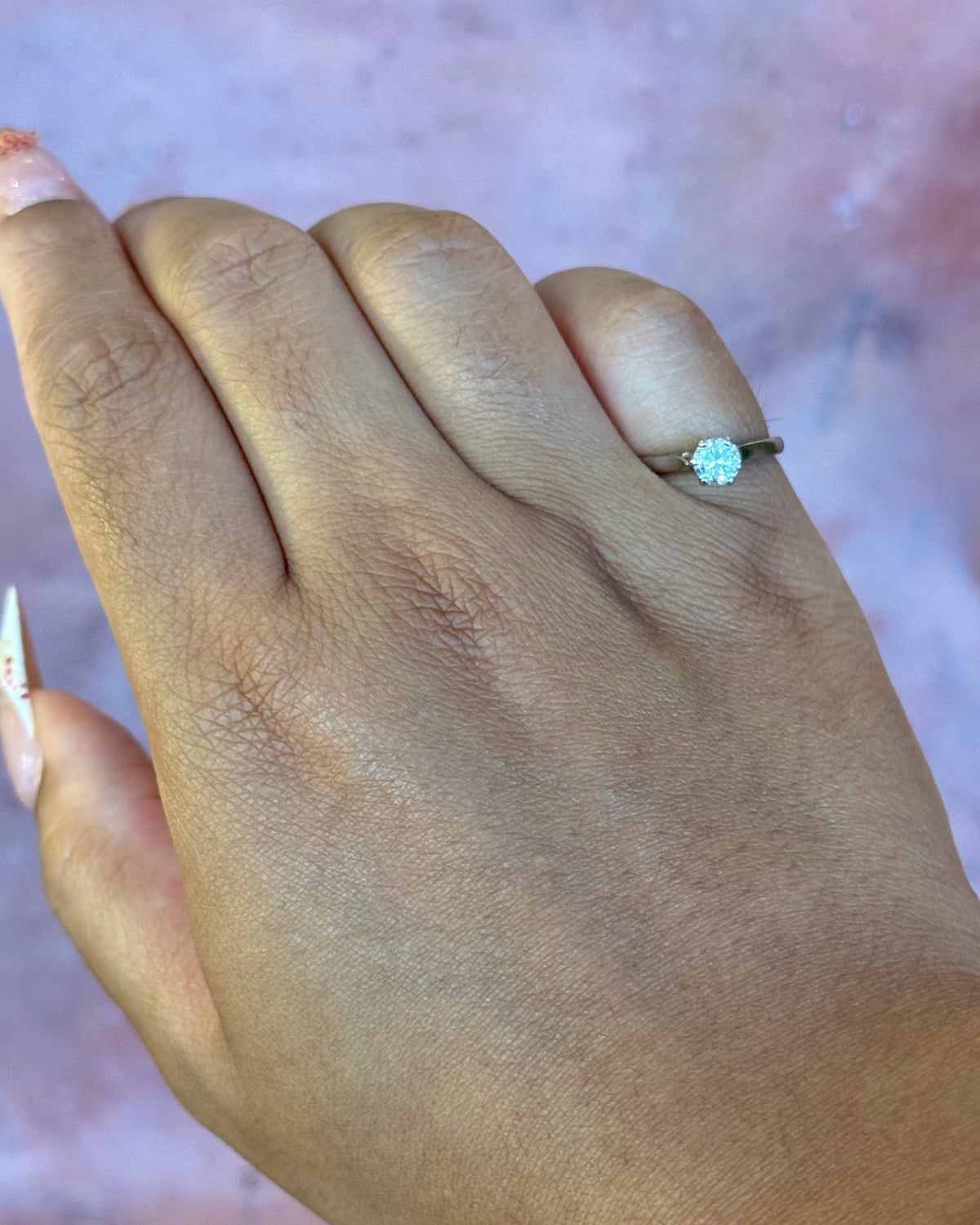 Bague Solitaire Diamant 0.35 carat F/VS2 "Viana"