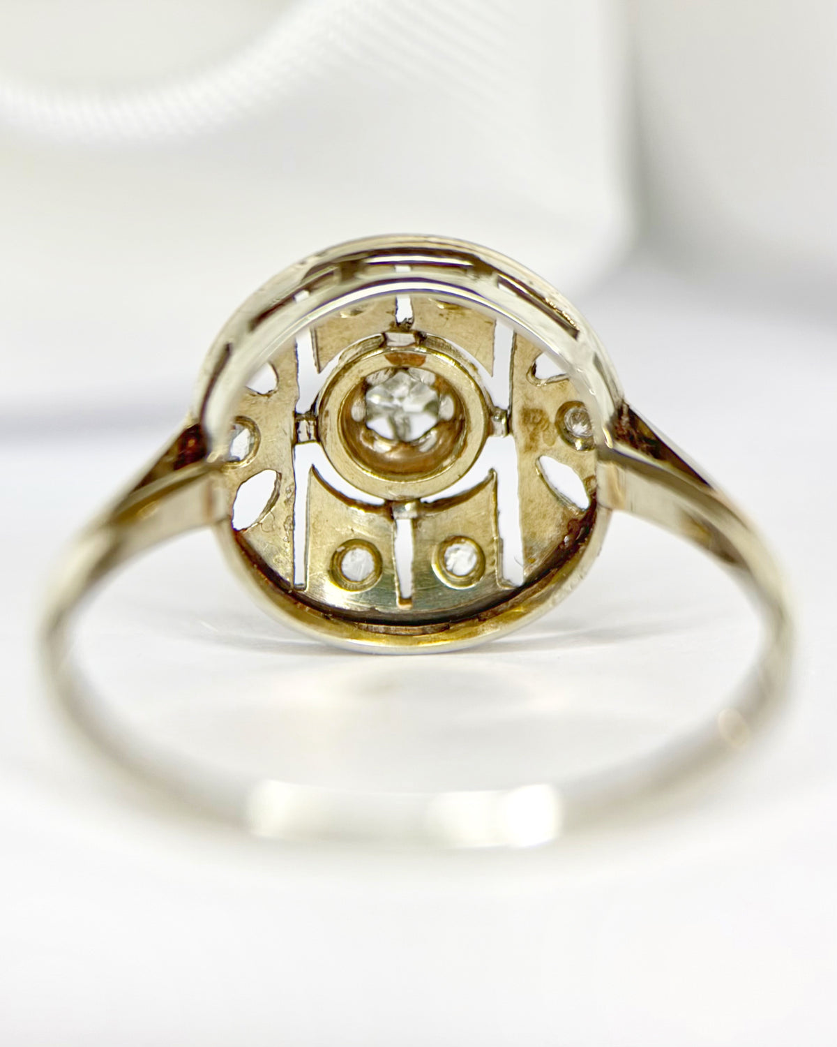 Bague Art-Déco Diamants "Paula"