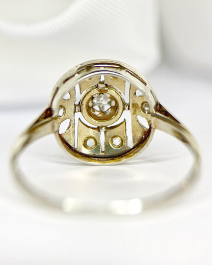 Bague Art-Déco Diamants "Paula"