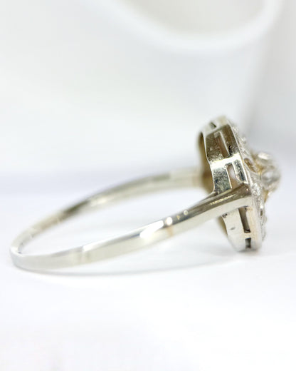 Bague Art-Déco Diamants "Paula"