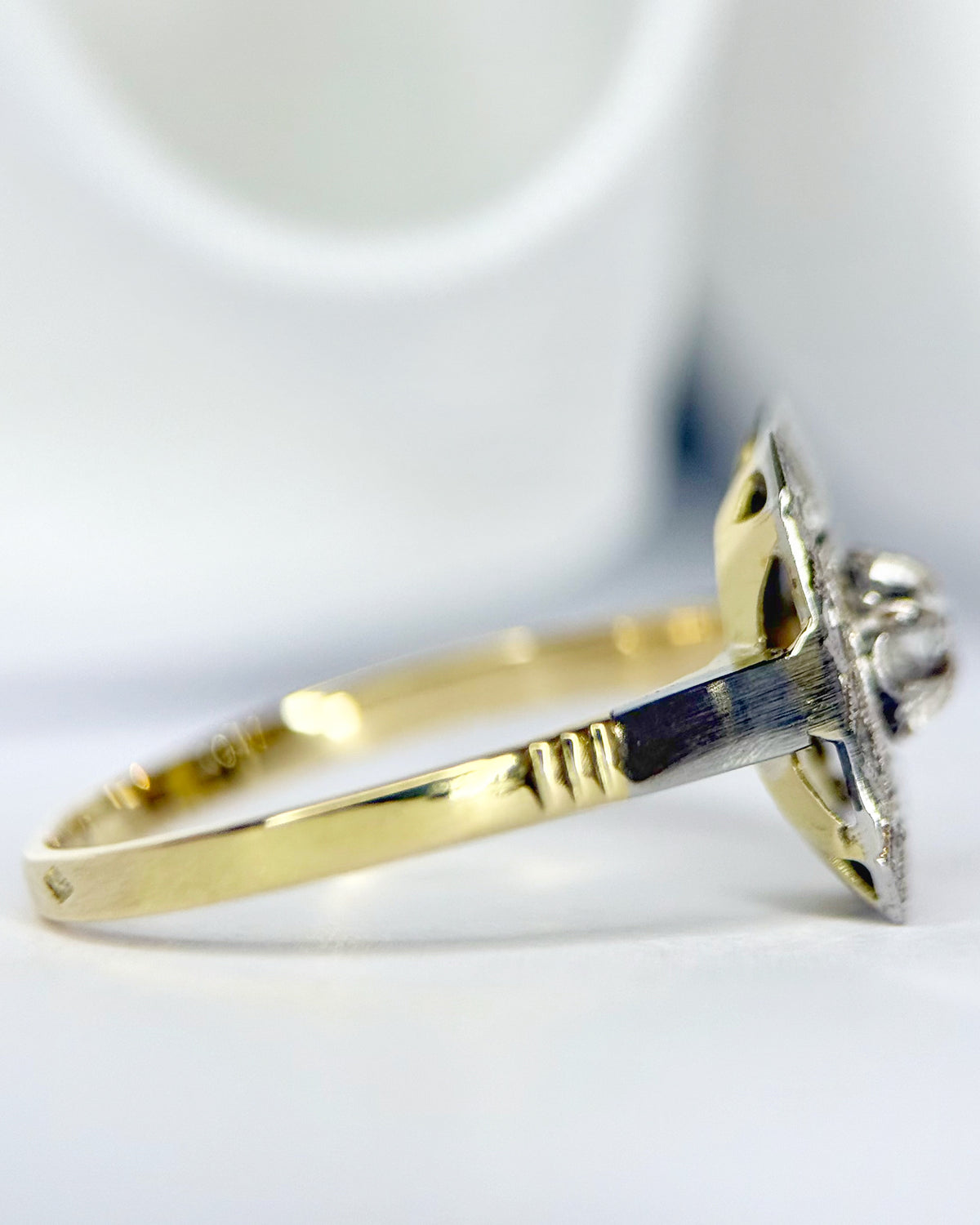 Bague Art-Déco Diamants "Ninon"