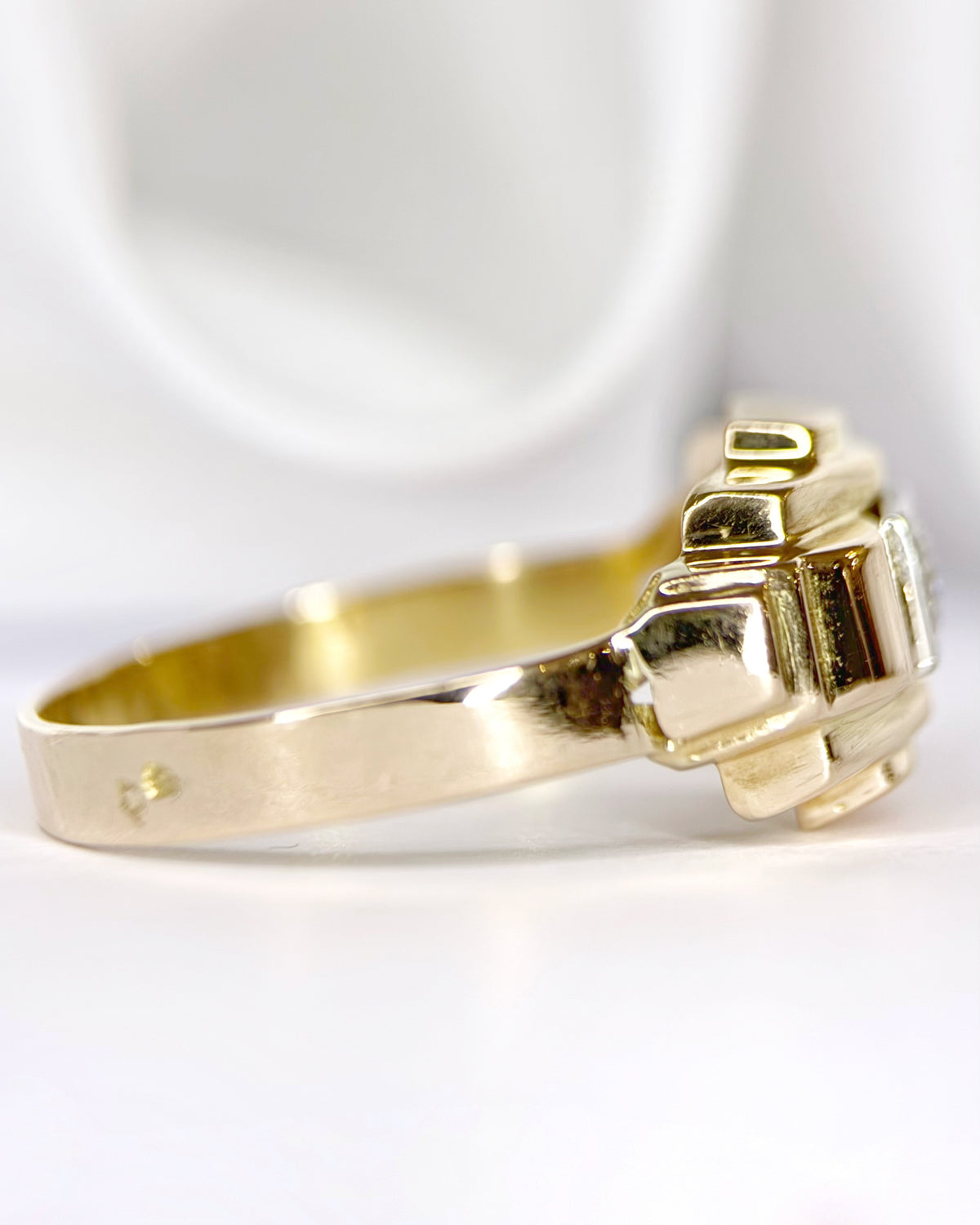Bague Tank Diamant "Lise"