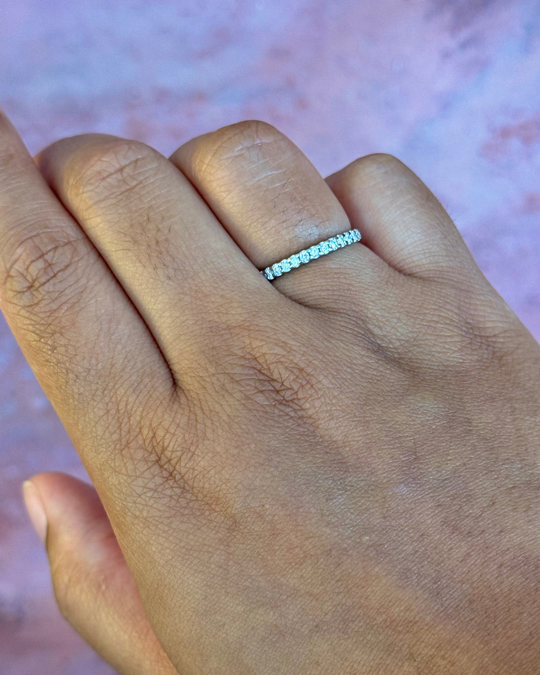 Demi-Alliance Diamants 0.42 carat 2.1 mm "Diana"