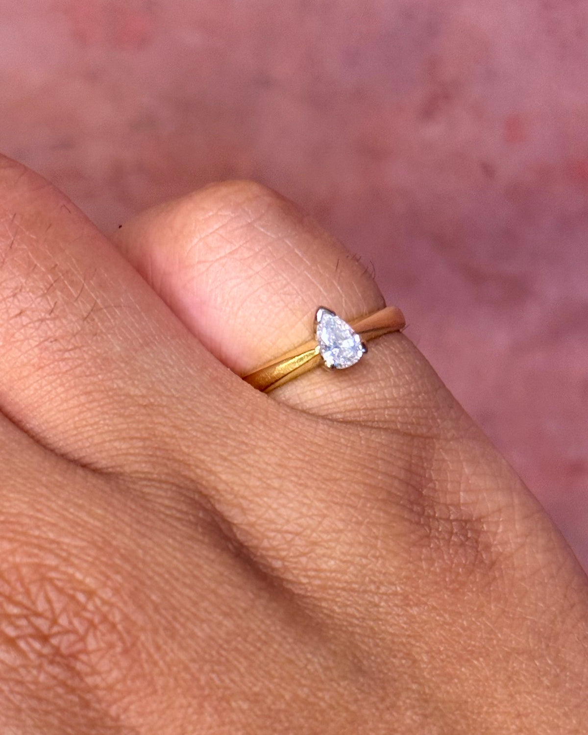 0.25-carat Diamond Solitaire Ring "Priscillia"