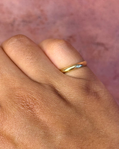 Alliance Or Jaune 18 carats 2.8mm "Sandra"