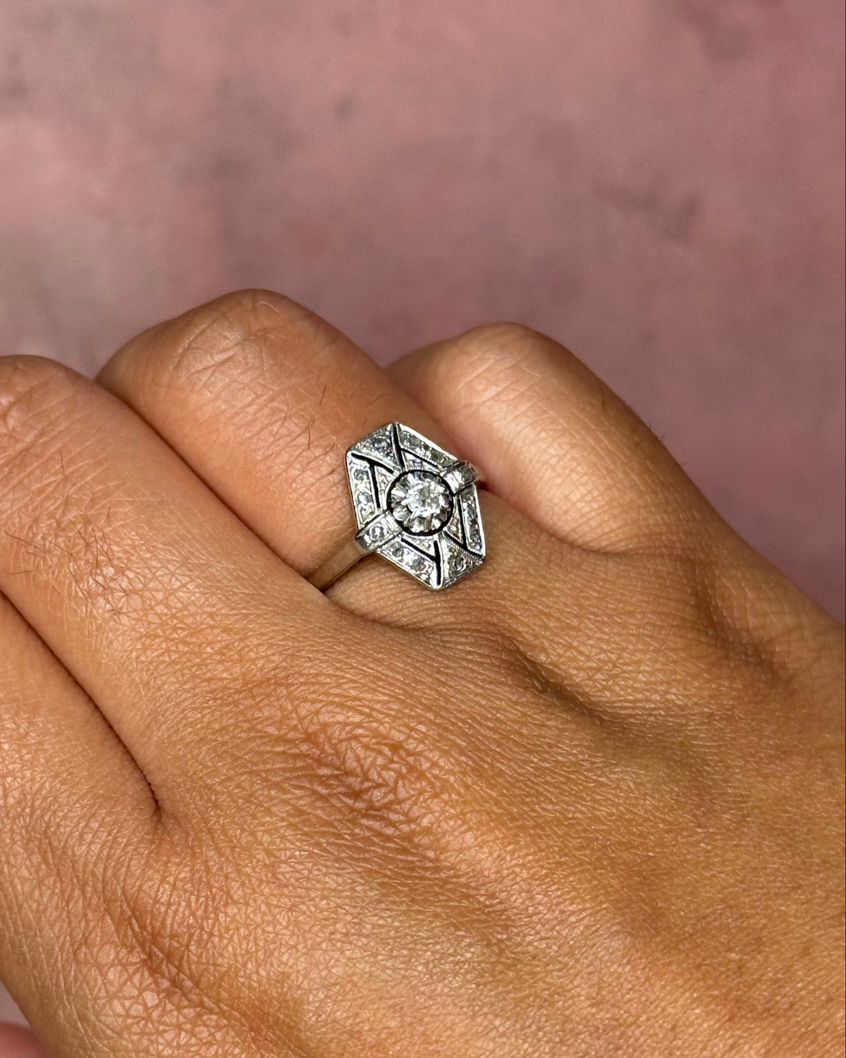Art Deco Diamond Ring "Heloise"