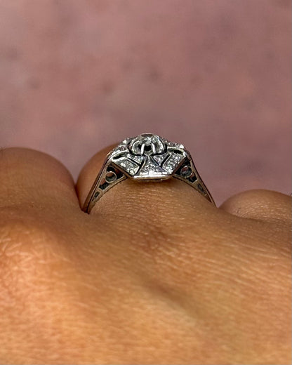 Art Deco Diamond Ring "Heloise"